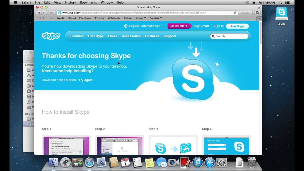 Skype for mac os x version 10.7 5 download